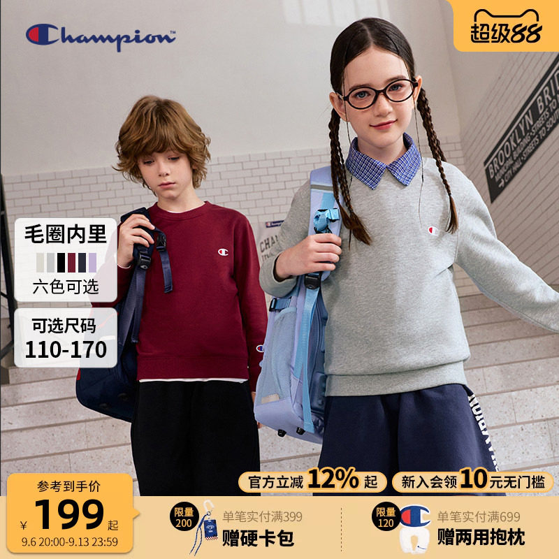 圆领卫衣Champion冠军男女图片