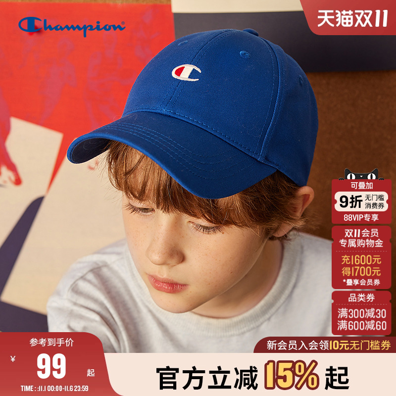 Champion冠军刺绣小C标棒球帽