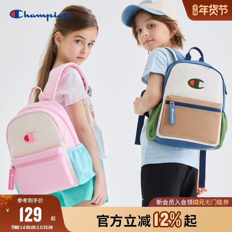 Champion�ھ�25��Ʒ��Ůͯѧ��������ײɫ˫�米������԰����а� 129Ԫ