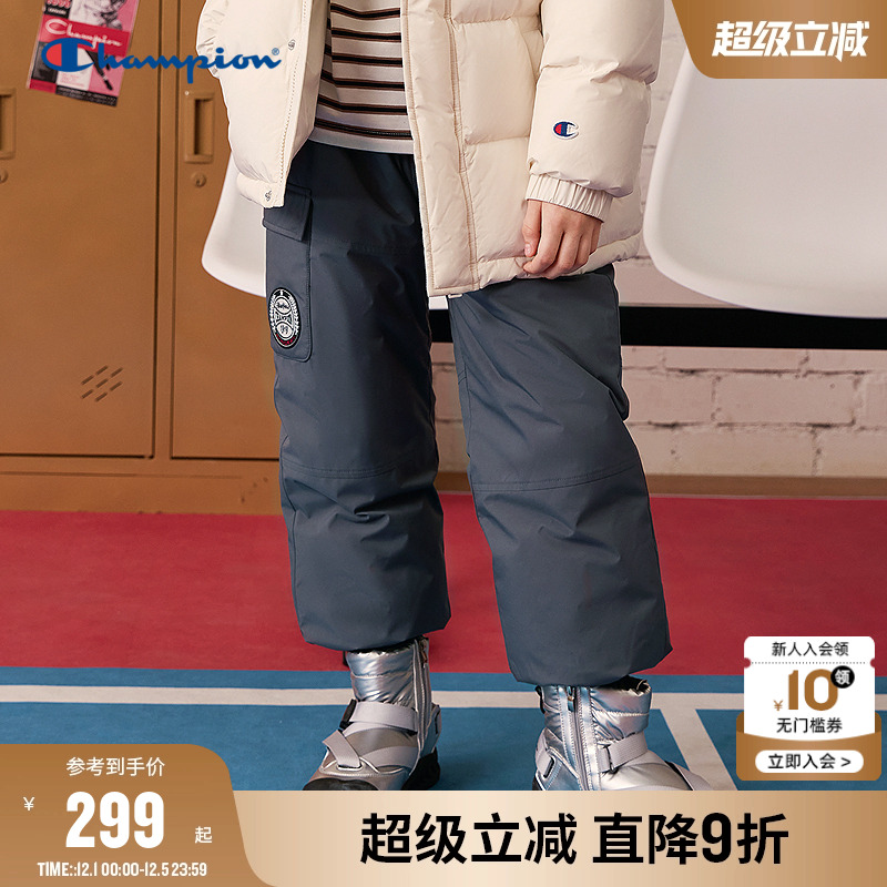 Champion冠军抗菌羽绒卫裤长裤
