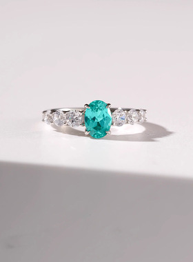 新款「马尔代夫蓝」霓虹蓝戒合成