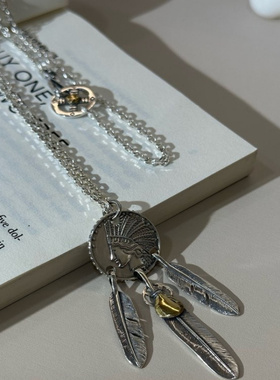 新款印第安风复古羽毛简约时尚百