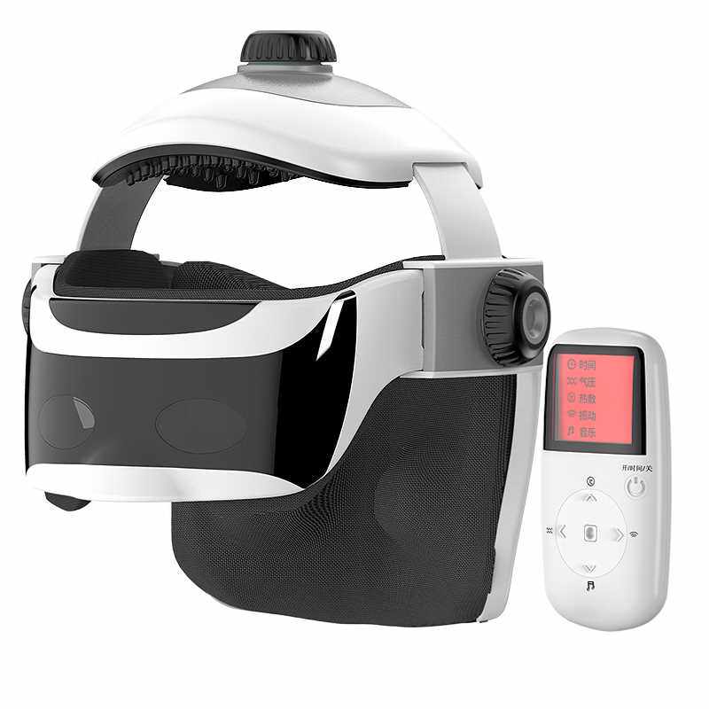 高档雅奈儿头部按摩器电动家用头皮经络穴位全自动揉捏太阳穴抓头