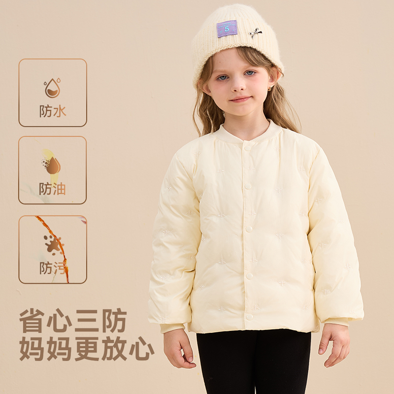 女童羽绒内胆2025冬装