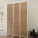 屏风隔断折屏中式 屏风 简约现代实木竹子隔断茶室客厅书房间隔日式