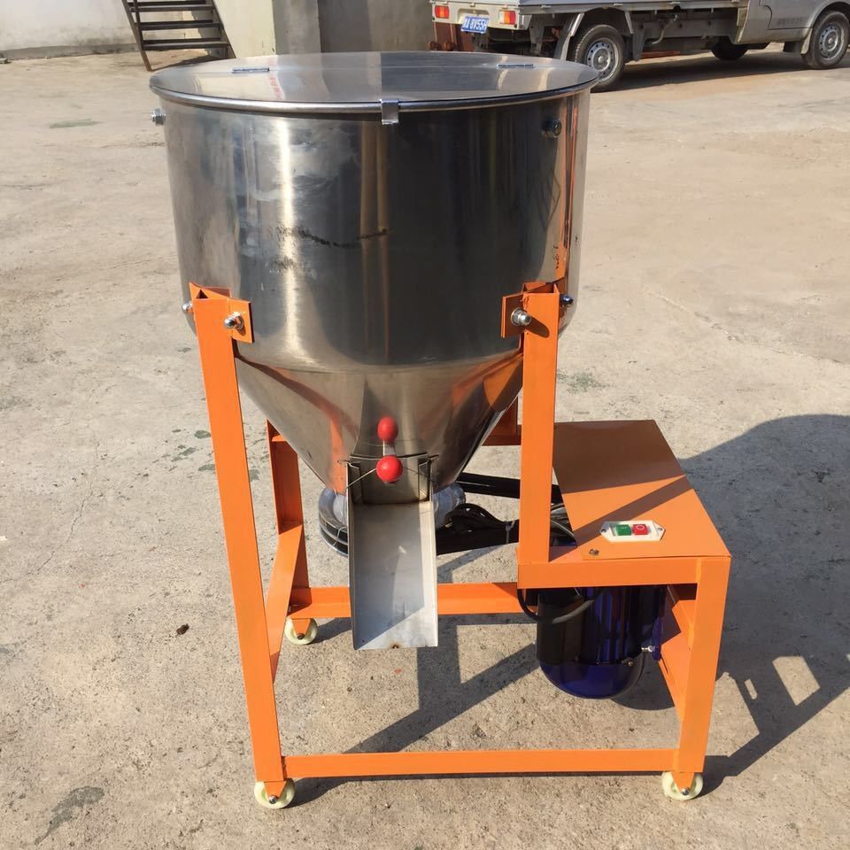 不锈钢饲料搅拌机种子包衣化肥拌料机饲料拌药养殖设备粉料混合机