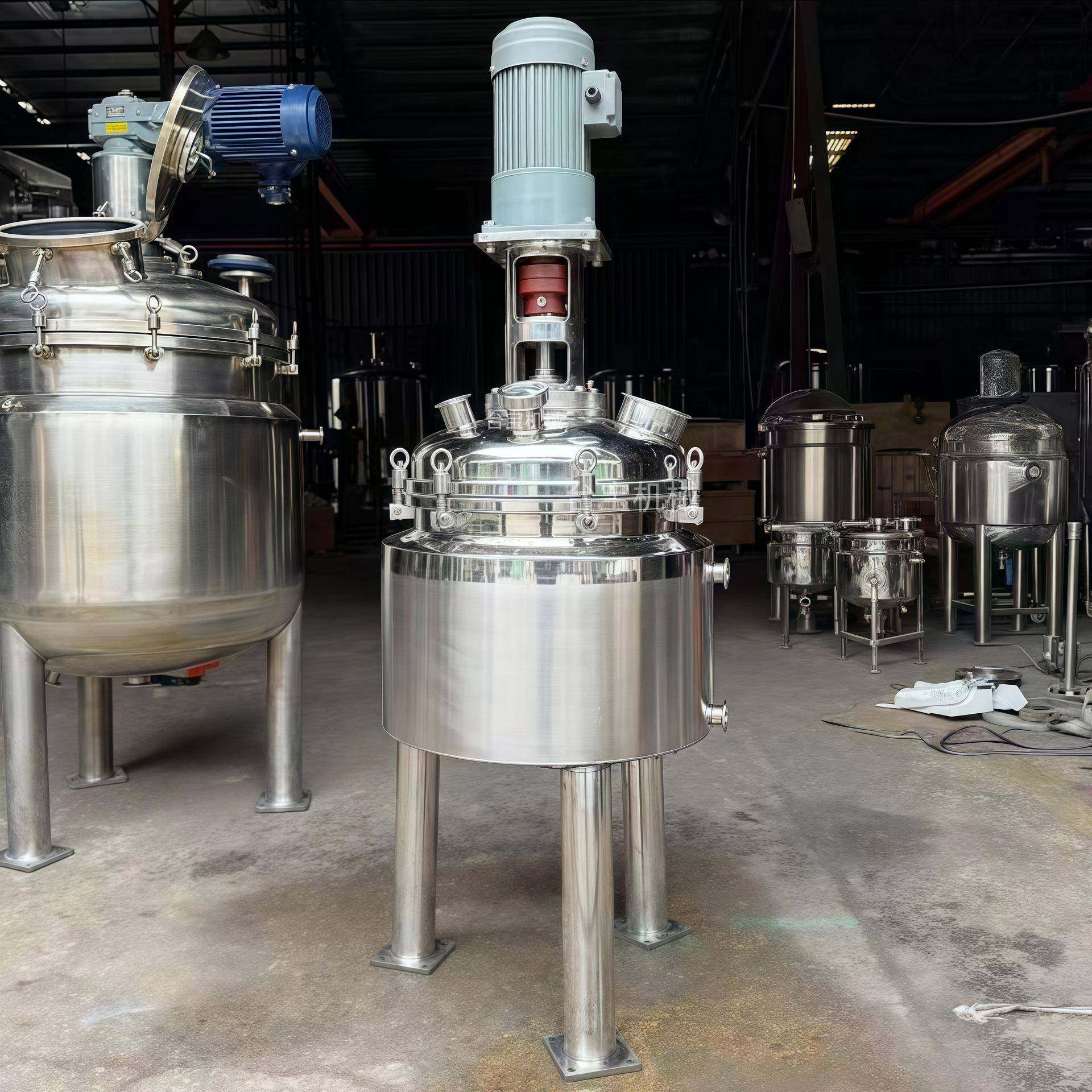 食品级不锈钢搅拌罐 夹层加热保温 电动搅拌混合机夹层加热反应釜,清洗/食品/商业设备,食品搅拌机,淘宝优惠券,粉丝福利购,淘宝优惠卷