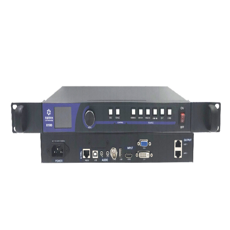 灵星雨多合一处理器x100 xt1000 x2000支持带发送卡led电子显示屏