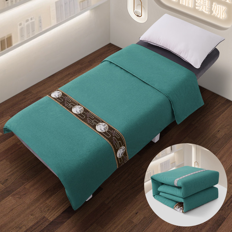 美容床被子美容院专用小被子足浴按摩推拿被套被芯春秋单人被定制