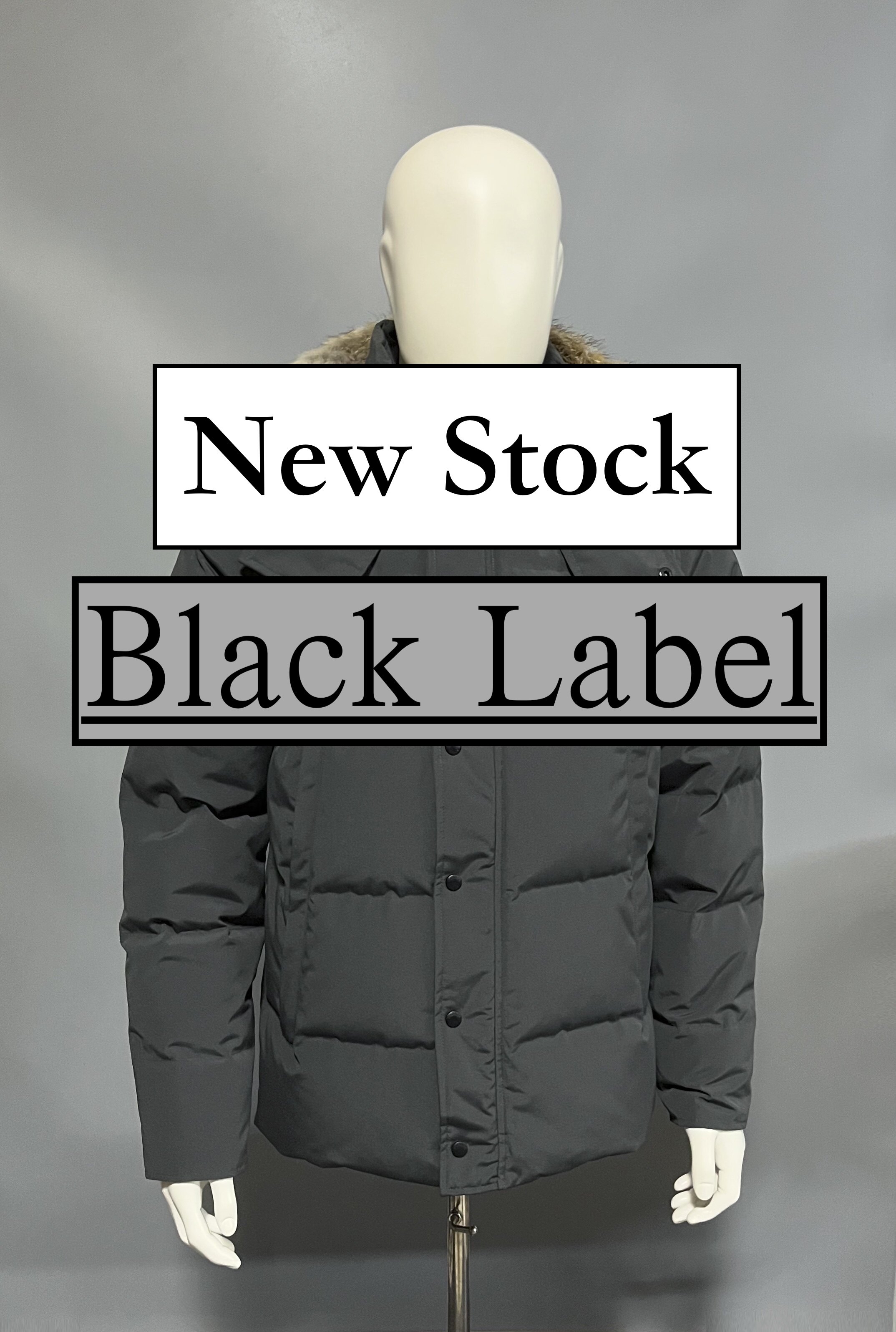 thumbnail for Black Label New Stock better fur collar