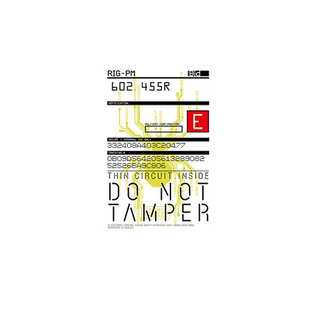 死亡搁浅游戏反光车贴快递箱伤害传感黄色警示仿胶带防水装饰贴纸