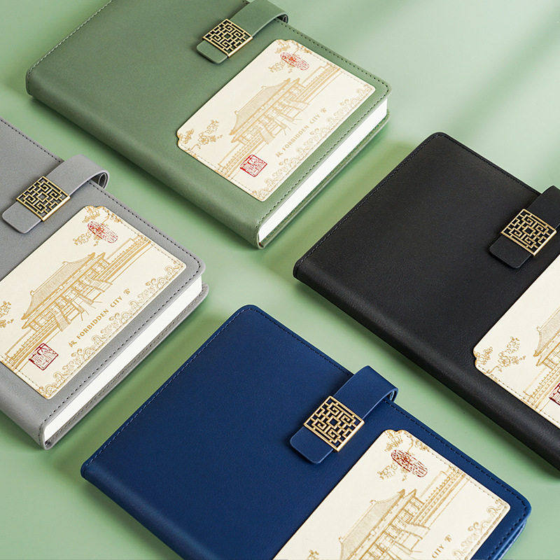 国潮定制笔记本礼盒套装2025新款口袋拼接本企业学校礼品可印ogo,文具电教/文化用品/商务用品,笔记本/记事本,淘宝优惠券,粉丝福利购,淘宝优惠卷