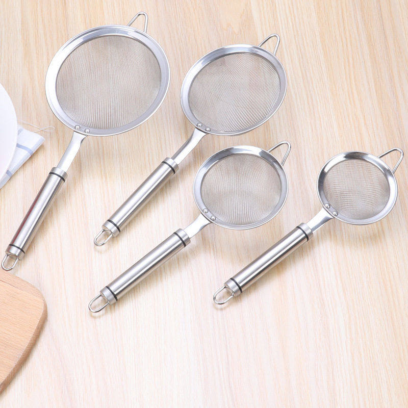 欧源304不锈钢捞篱漏勺耳油炸隔渣烘焙过滤网滤油器勺双黑线,家庭/个人清洁工具,水槽沥水袋,淘宝优惠券,粉丝福利购,淘宝优惠卷