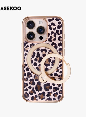 CASEKOO X 猎影手机壳Qpro适用苹果16ProMax磁吸防摔iPhone15Pro新款支点壳Magsafe高级防摔porip+透明