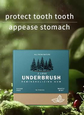 Organic MASTIC MINT miracle remineralizing  gum 咀嚼口香糖