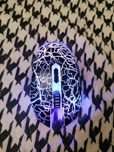 正品达尔优牧马人三代网咖尊享版4000dpi鼠标RGB灯效4档有线游戏