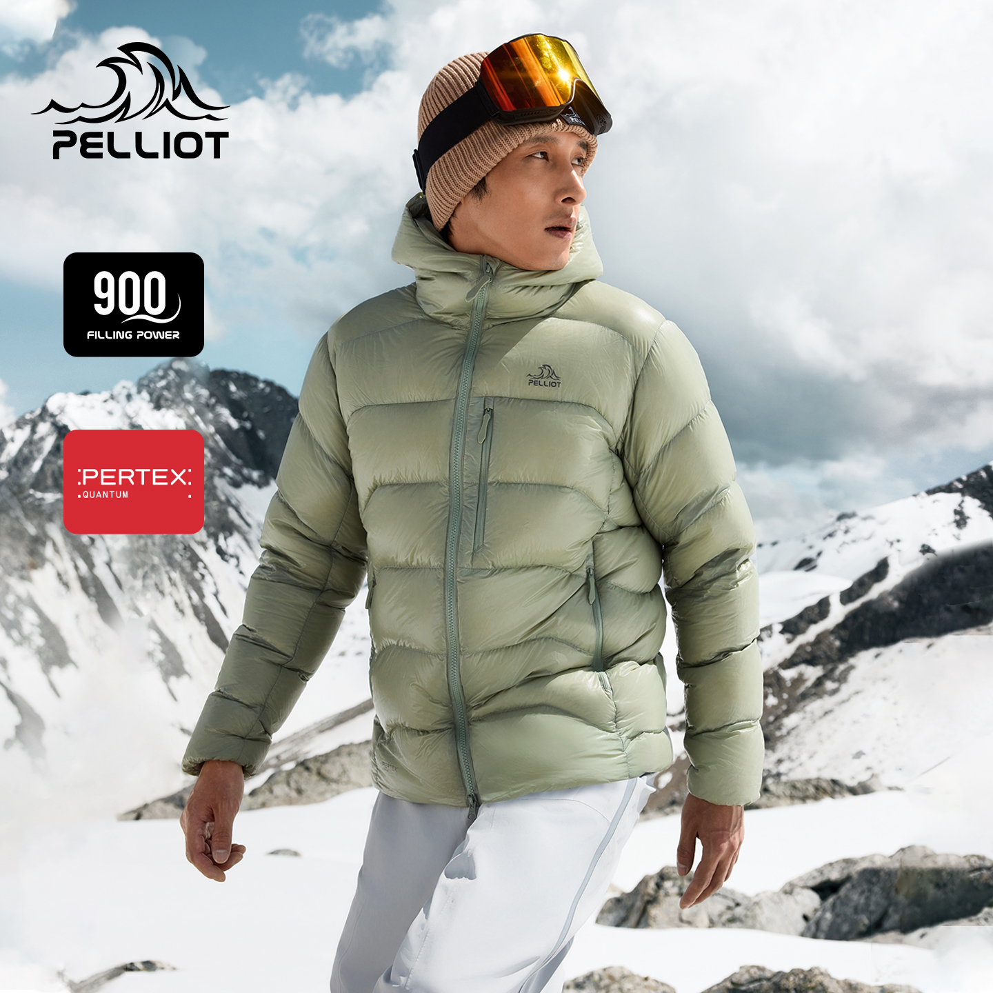 伯希和900蓬轻量鹅绒服