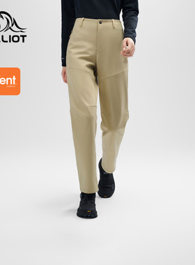 【P系列】伯希和户外软壳裤女秋冬eVent全天候防风保暖徒步登山裤