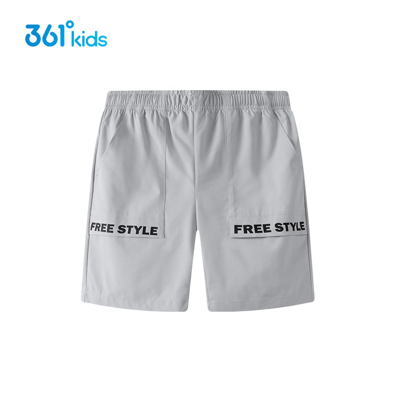 【商城同款】361男童休闲针织七分裤2024春季中大童休闲裤运动裤