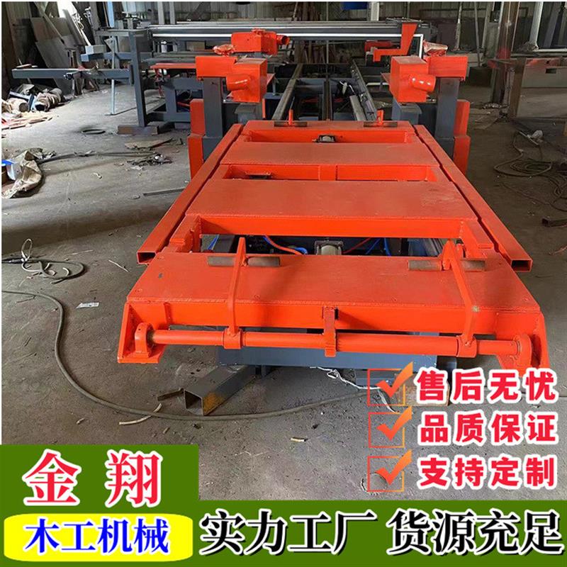 数控胶合板木门四边切割锯 自动推板 竹木板门扇四边切割锯