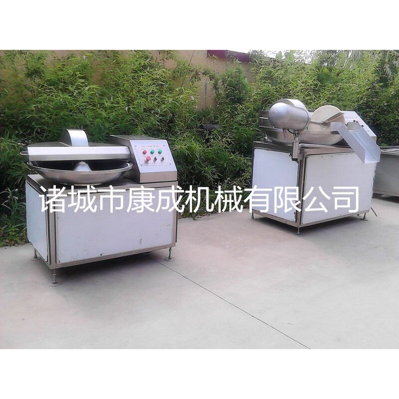 小型双速斩拌机 鸡鸭鹅肉类快速搅拌嫩化斩拌机 山东康成专业