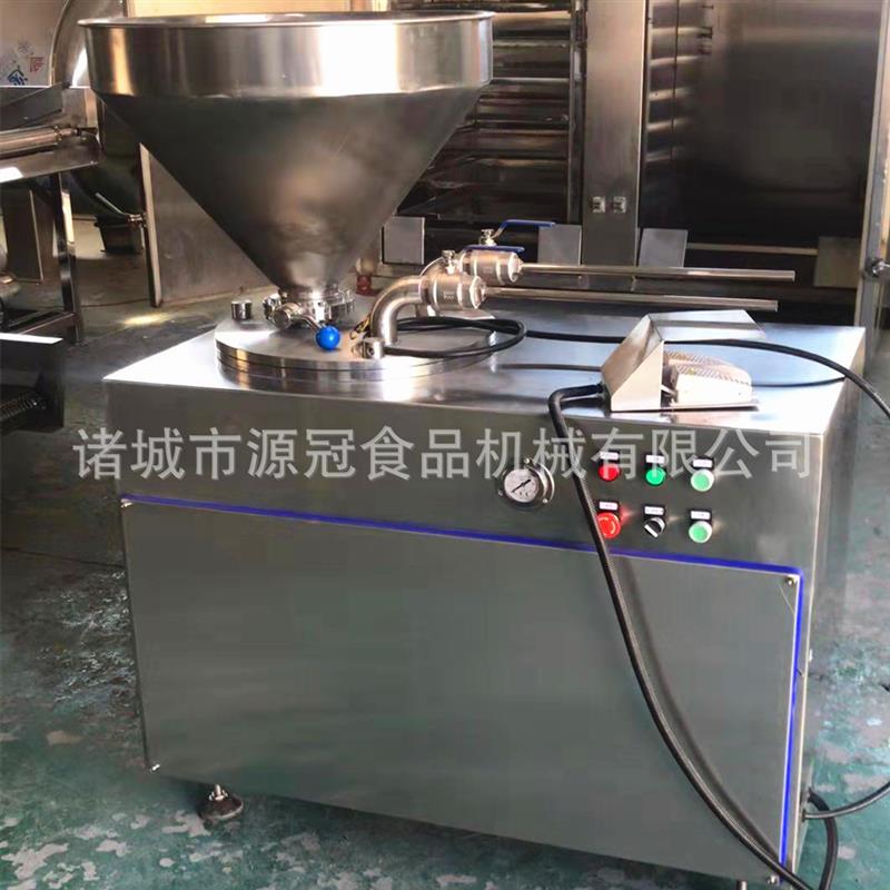 定制香肠气动灌肠机不锈钢腊肠台湾烤肠灌肠机糯米肠液压灌肠机