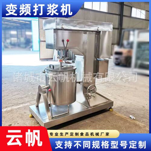 全自动肉丸打浆机 不锈钢鱼丸鸡肉丸制浆机器 潮汕牛肉丸打浆设备