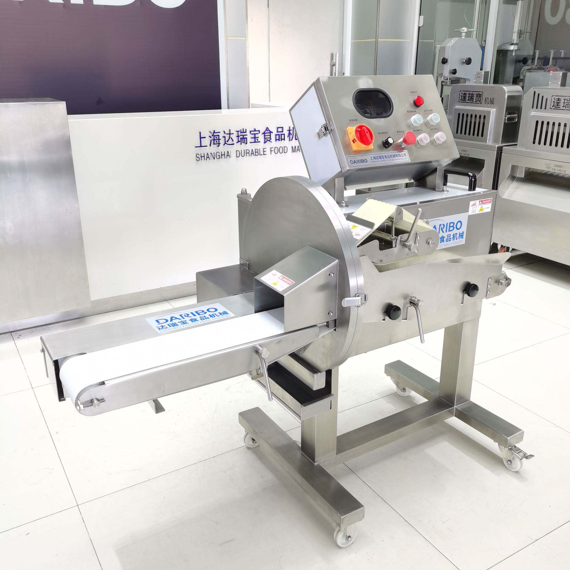 lDRB-120熟肉切片机商用 广式腊肠切片机 牛肚切丝切片机切卤肉片