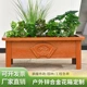 锌合金花箱户外庭院种植箱种树大花盆花箱楼顶阳台种菜箱专用定制