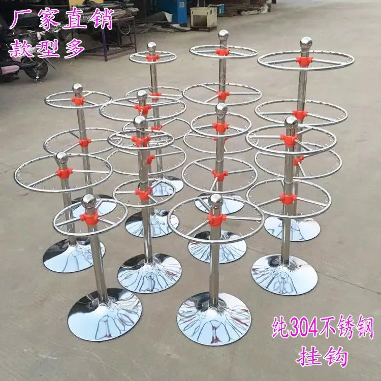 圆形幼儿园不锈钢毛巾架加厚可旋转儿童手帕尿布架收纳架厂家直销