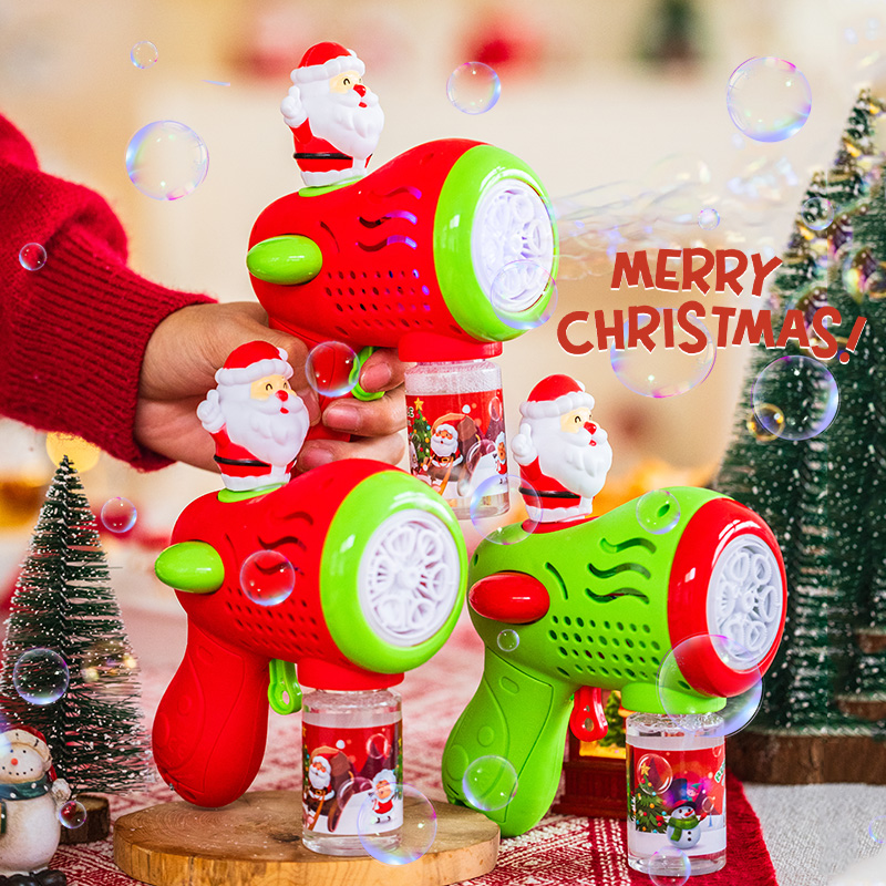 圣诞节装饰品儿童吹泡泡机