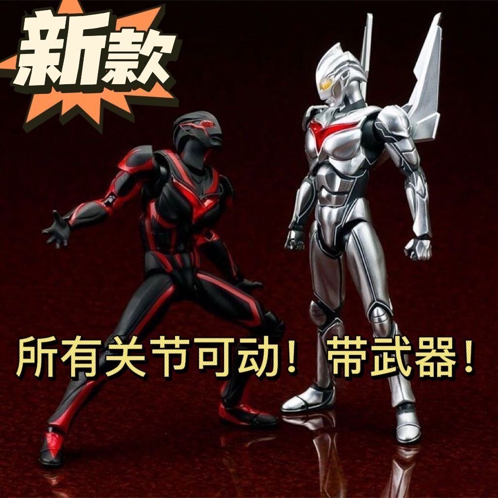 诺亚黑暗扎基奥特光辉赛罗特利迦迪迦玩具手办关节超可动人偶模型
