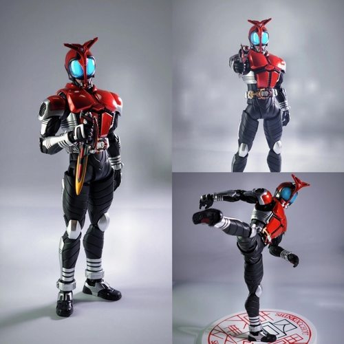 暗黑甲斗SHF假面骑士可动手办金属簇蝗虫玩具模型摆件人偶玩具