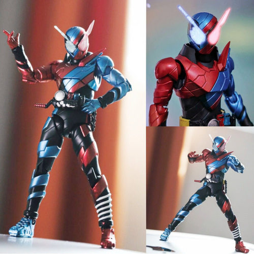 SHF假面骑士W金属蝗虫关节超可动模型手办极狐创骑空我周边玩具