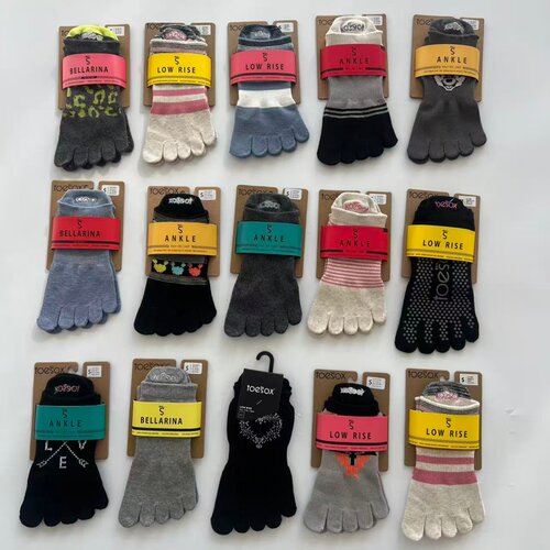 toesox防滑专业瑜伽袜普拉提袜子