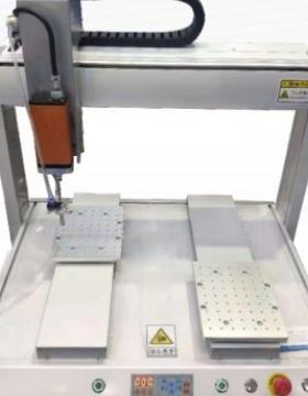 TORS桌面吸附式双工位自动锁螺丝机，可实现通用M1.0”M4的螺丝