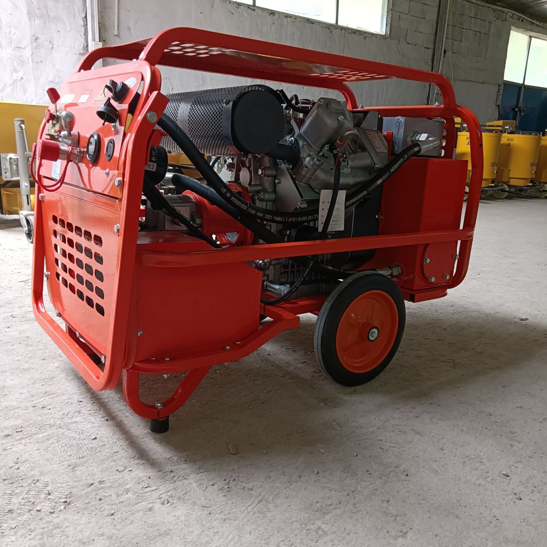 路面汽油液压动力站 便携式液压动力站 抢险救援移动式液压站