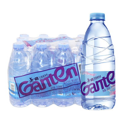 景田饮用纯净水560ml*24瓶实惠价
