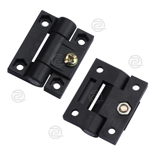 尼龙合页工程塑料配电柜门PP合页工业电箱合页铰链铝型材专用配件