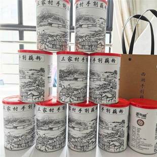 源头工厂杭州三家村手削藕粉250克手工藕粉代餐无蔗糖