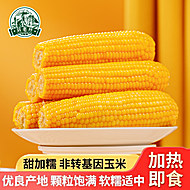 刘老杆黄糯玉米8根共1760g