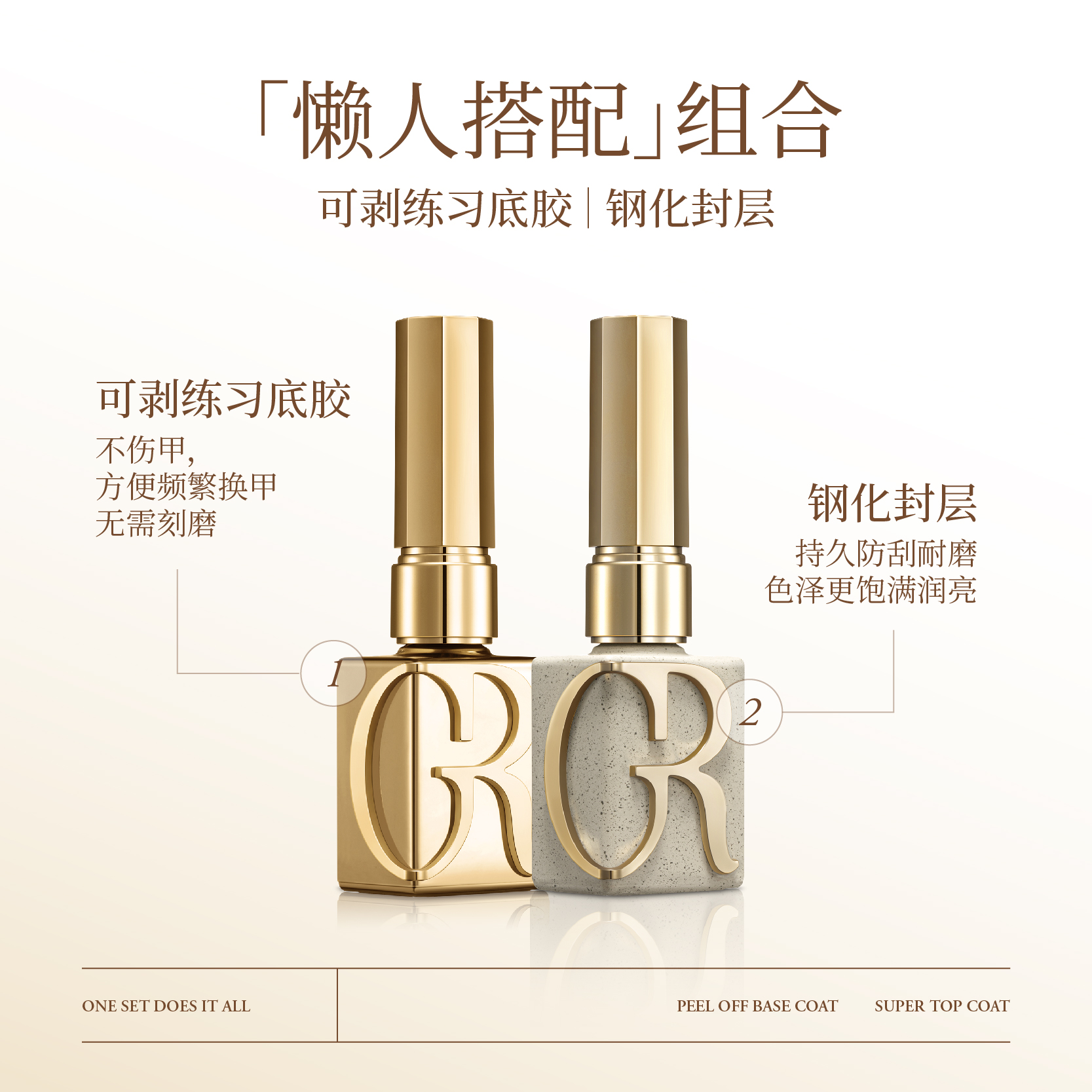 古莱丽粘钻封层延长建构光疗