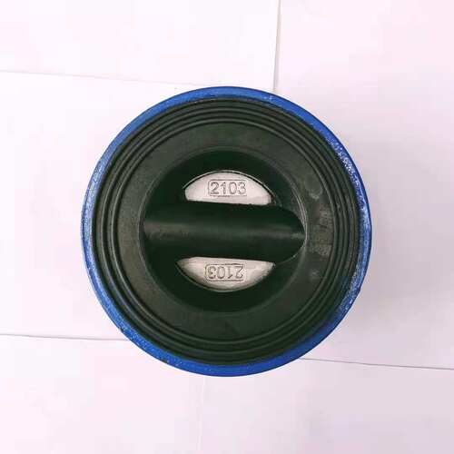 蝶式止回阀 对夹阀体衬胶 逆止阀单向阀  厂家河北DH77J-16