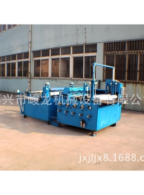 1JL-Fyd1200型全自动手术垫牙科垫点断覆膜压花打线分切复卷机