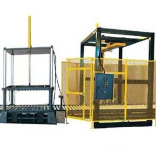 增城自动薄膜裹包机阳东水产品在线式悬臂缠绕机平南拉伸膜包装机