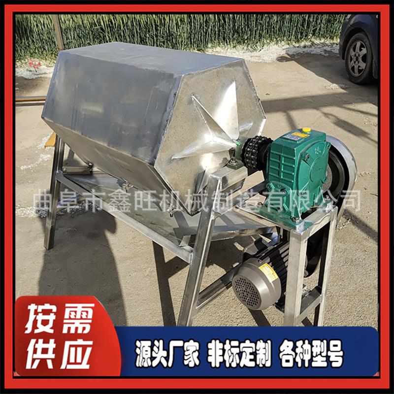 工业配件研磨机  金属除锈打磨机设备 铁块去棱角六角滚筒抛光机