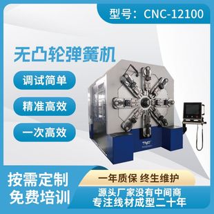 【源头工厂】12-100无凸轮弹簧机3.0-10.0MM新能源铜排铝排设备