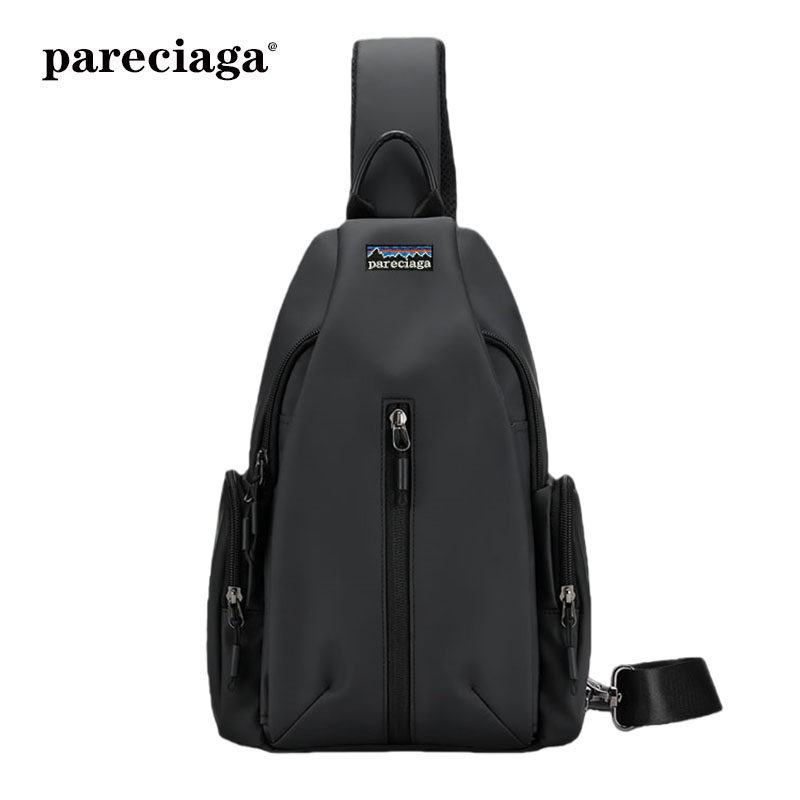 巴塔正品pareciaga男士斜挎包潮流休闲百搭多功能学院通勤单肩包