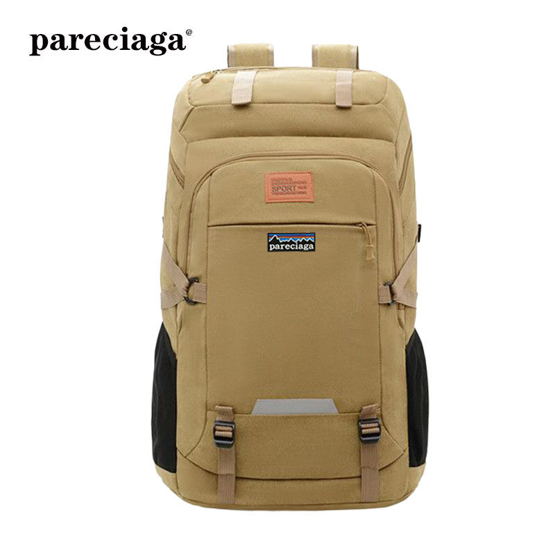 巴塔正品pareciaga超大容量男旅行特大号行李背囊户外帆布双肩包