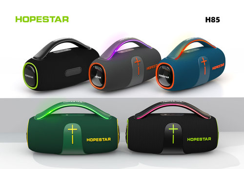 HOPESTAR H85蓝牙音响70W大功率低音炮户外手提便携防水蓝牙音箱